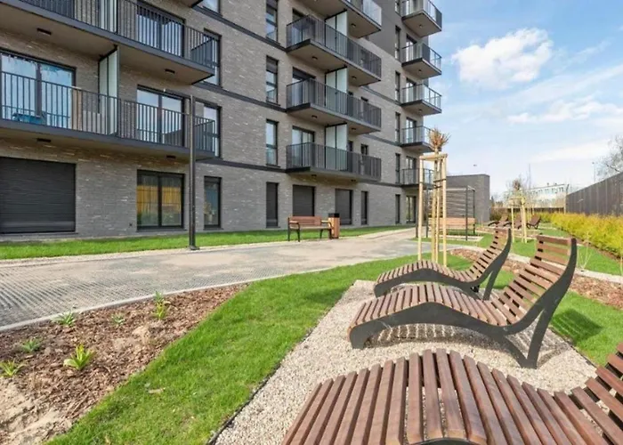 Apartmán Nadmotlawie - Sauna, Gym & Free Parking